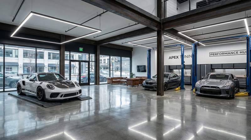 成人视频汽车改装门店